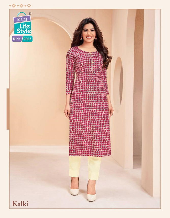 Mcm Kalki Vol 3 Printed Kurtis Catalog